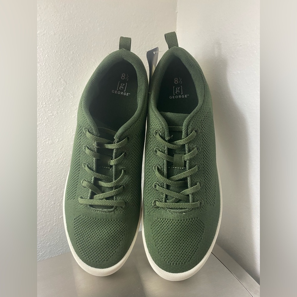 Mens George  Green Casual Sneakers